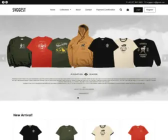 SVggest.co(Create an Ecommerce Website and Sell Online) Screenshot