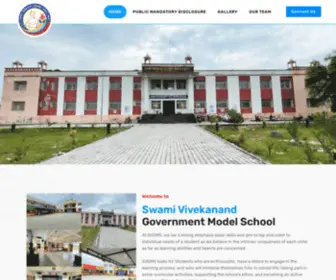 SVGMsdungla.com(Swami Vivekanand Government Model School) Screenshot