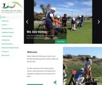 Svgolfpc.com(Silicon Valley Golf Performance Center) Screenshot