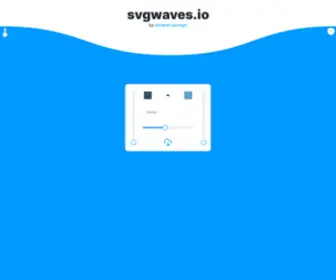 SVgwaves.io(SVG Waves) Screenshot