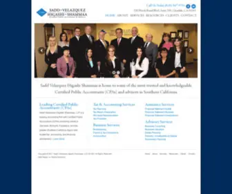 SVHScpas.com(Trusted Advisors and Consultants) Screenshot