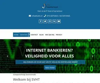 SVHT.nl(Svht Computerhulp Zaanstreek) Screenshot
