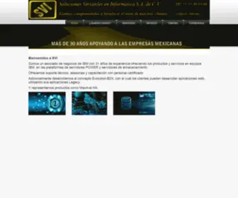 Svi.com.mx(SVI/INICIO) Screenshot