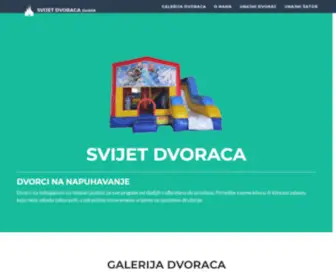 Svijet-Dvoraca.hr(Svijet dvoraca) Screenshot