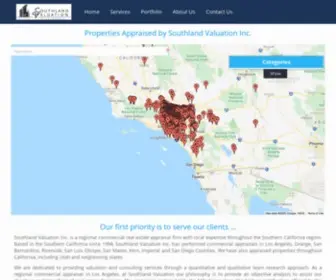 Svinc.net(Southland Valuation Inc) Screenshot