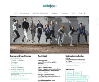 SVK-Edu.fi(Suomalais-venäläinen koulu) Screenshot
