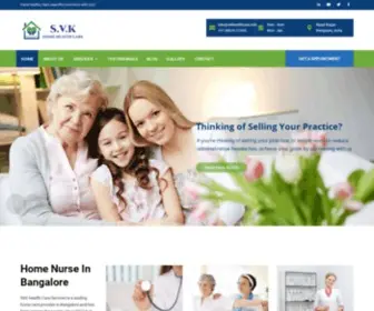 SVkhealthcare.com(SVK Health Care) Screenshot