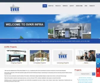 SVkrinfra.com(SVKR Infra) Screenshot