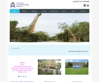 SVKsmartschool.org(Best CBSE School in Bangalore) Screenshot