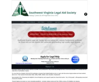 Svlas.org(Legal Aid) Screenshot