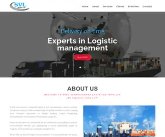 Svlogisticsllp.com(SVLogistics Boutique) Screenshot