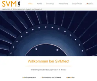 SVM-Tec.de(SVMtec GmbH) Screenshot