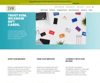 SVmcards.com(Gift Card Solutions) Screenshot