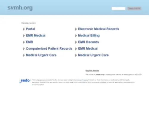 SVMH.org(SVMH) Screenshot