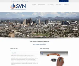 SVnpartners.com(SVN Desert Commercial) Screenshot