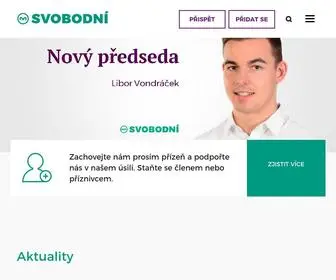 Svobodni.cz(ÚvodSvobodní) Screenshot