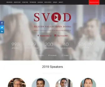 Svod.org(Silicon Valley Open Doors) Screenshot