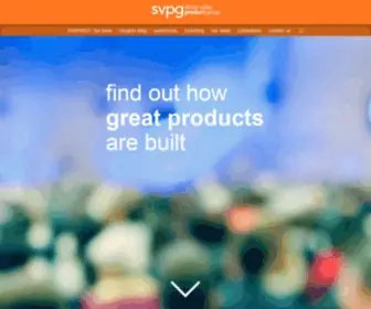 SVPG.com(Silicon Valley Product Group) Screenshot