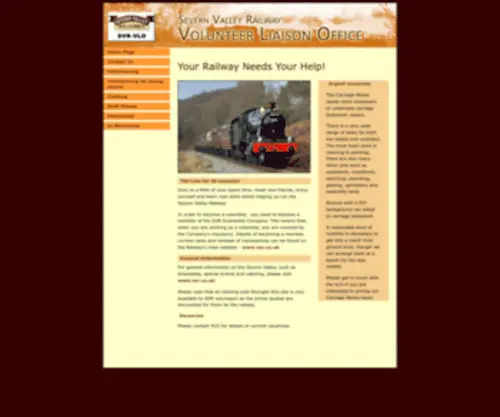 SVR-Vlo.org.uk(SVR Vlo) Screenshot