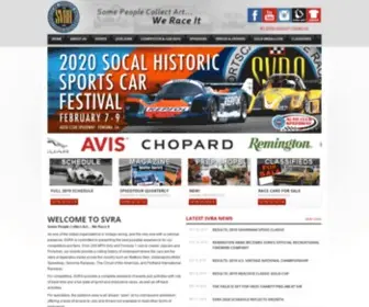 Svra.com(Sportscar Vintage Racing Association) Screenshot