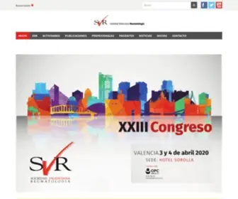 Svreumatologia.com(Inicio) Screenshot