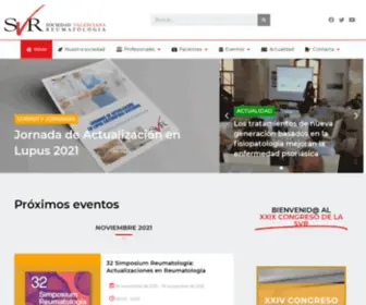 Svreumatologia.es(Inicio) Screenshot