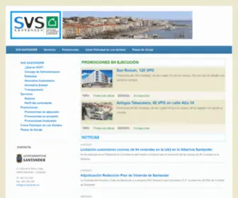 SVS-Santander.es(Sociedad de vivienda y suelo de Santander) Screenshot