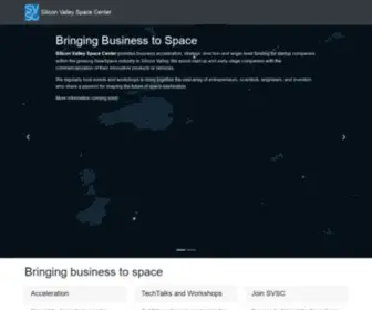 SVSC.org(Silicon Valley Space Center) Screenshot