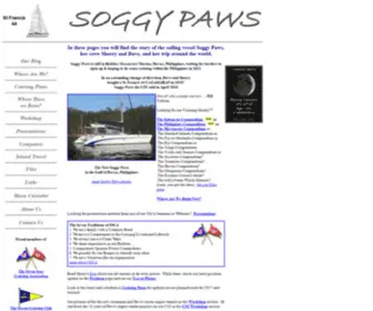 Svsoggypaws.com(S/V Soggy Paws) Screenshot