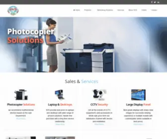 SVstechnologies.net(ISO Certified electronics sales and services company) Screenshot