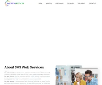 SVswebservices.com(SVS Web service) Screenshot