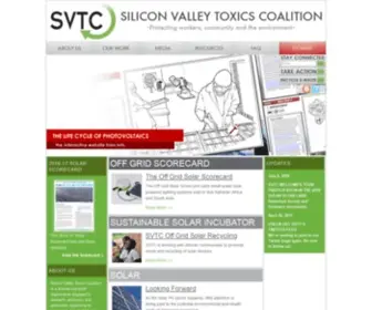 SVTC.org(Silicon Valley Toxics Coalition) Screenshot