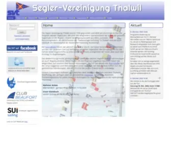 SVT.ch(Segler-Vereinigung Thalwil) Screenshot