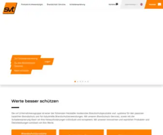 SVT.de(Modernste Brandschutzprodukte und) Screenshot