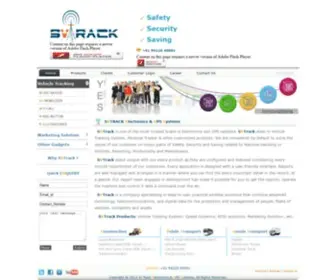 SVtrack.co(SVTrack Home) Screenshot