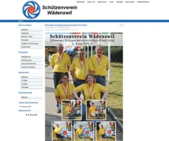 Svwaedenswil.ch(Schützenverein) Screenshot