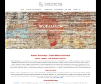 SVW.co.za(Patent Attorneys) Screenshot