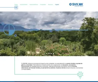 SVX.mx(Consultoría de Inversiones de Impacto) Screenshot