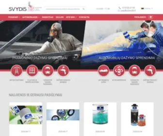 SVydis.lt(Pramoninio ir automobilių dažymo sprendimai) Screenshot