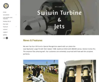 SW-Jet.com(Swiwin Turbine and Jets) Screenshot