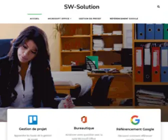 SW-Solution.fr(Découvrir l’informatique et le web) Screenshot