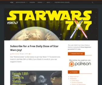 SW7X7.com(Star Wars 7x7) Screenshot