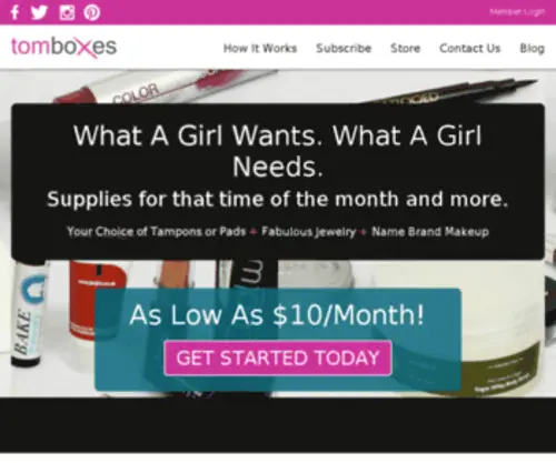 Swaagbox.com(SwaagBox > What a Girl Needs & Wants) Screenshot