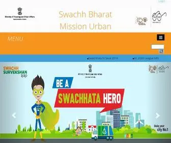 Swachhbharaturban.gov.in(Swachh Bharat Urban) Screenshot
