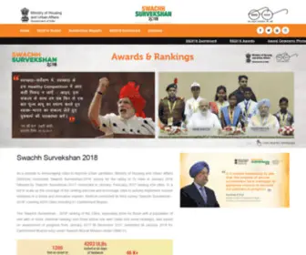 Swachhsurvekshan2018.org(Swachh Survekshan 2018) Screenshot