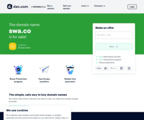 Swa.co(swa) Screenshot