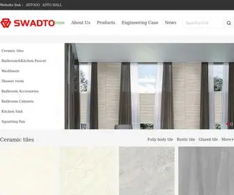 Swadto.com(We are positioned as a sanitary ware supplier and exporter. Our main products) Screenshot