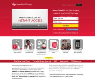 Swahilipod101.com(Learn Swahili Online) Screenshot