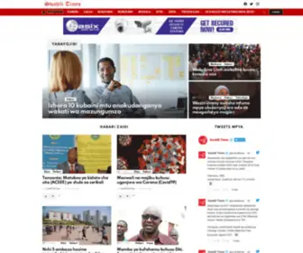 Swahilitimes.co.tz(Swahili Times) Screenshot