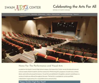 Swainartscenter.com(Live music) Screenshot